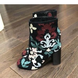 Rebecca Minkoff Floral Embroidered Boots